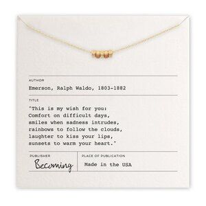 NIB My Wish for You Inspirational Necklace